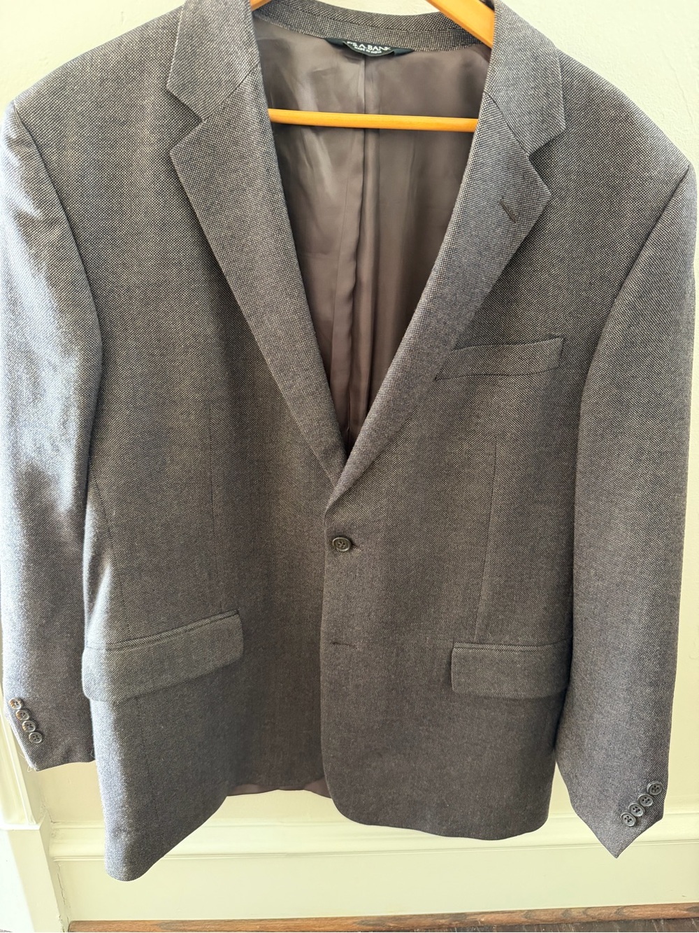 Lauren Ralph Lauren Gray Classic Two Piece Suit, 46R